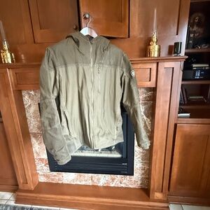 KÜHL Men’s XL Lined Hooded Canvas Jacket, THE LAW™ FLEECE LINED HOODY